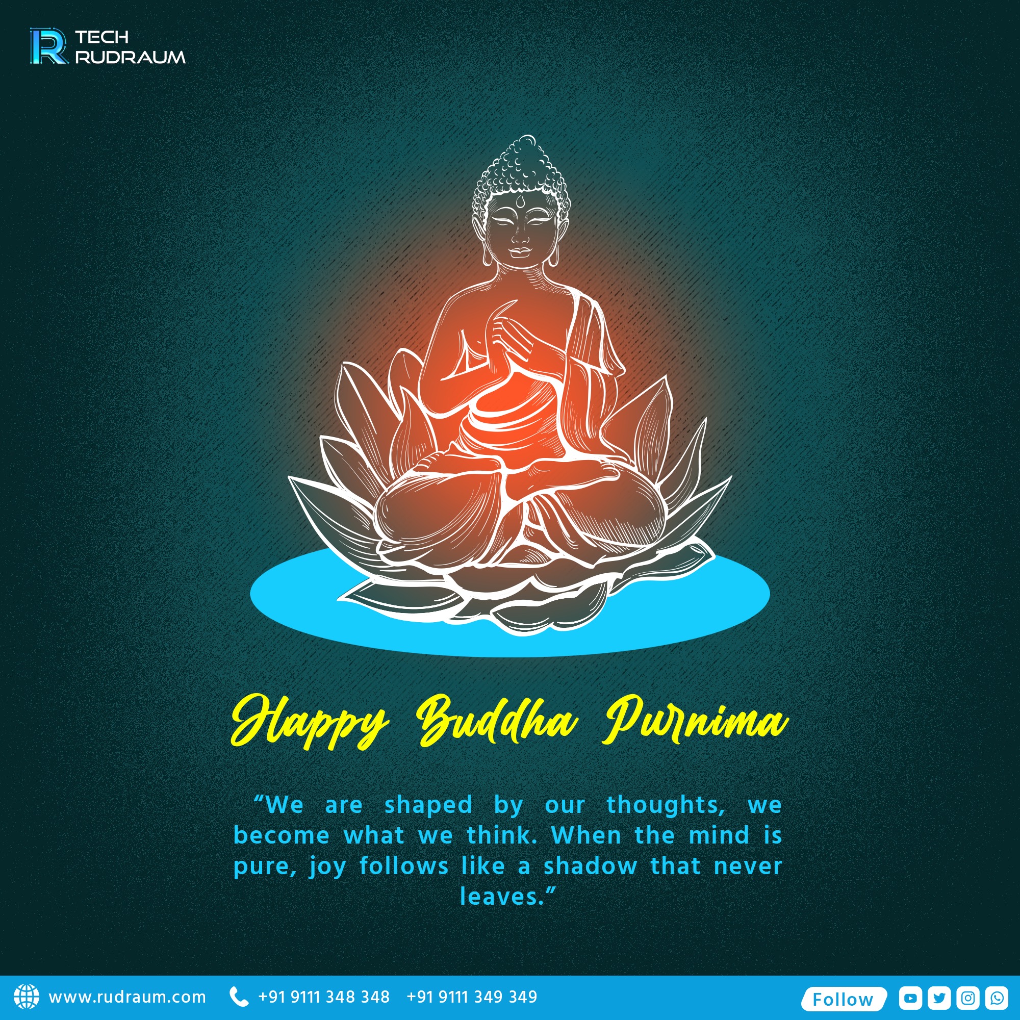 Tech Rudraum - Happy Buddha Purnima 2022 May the year be... | Facebook