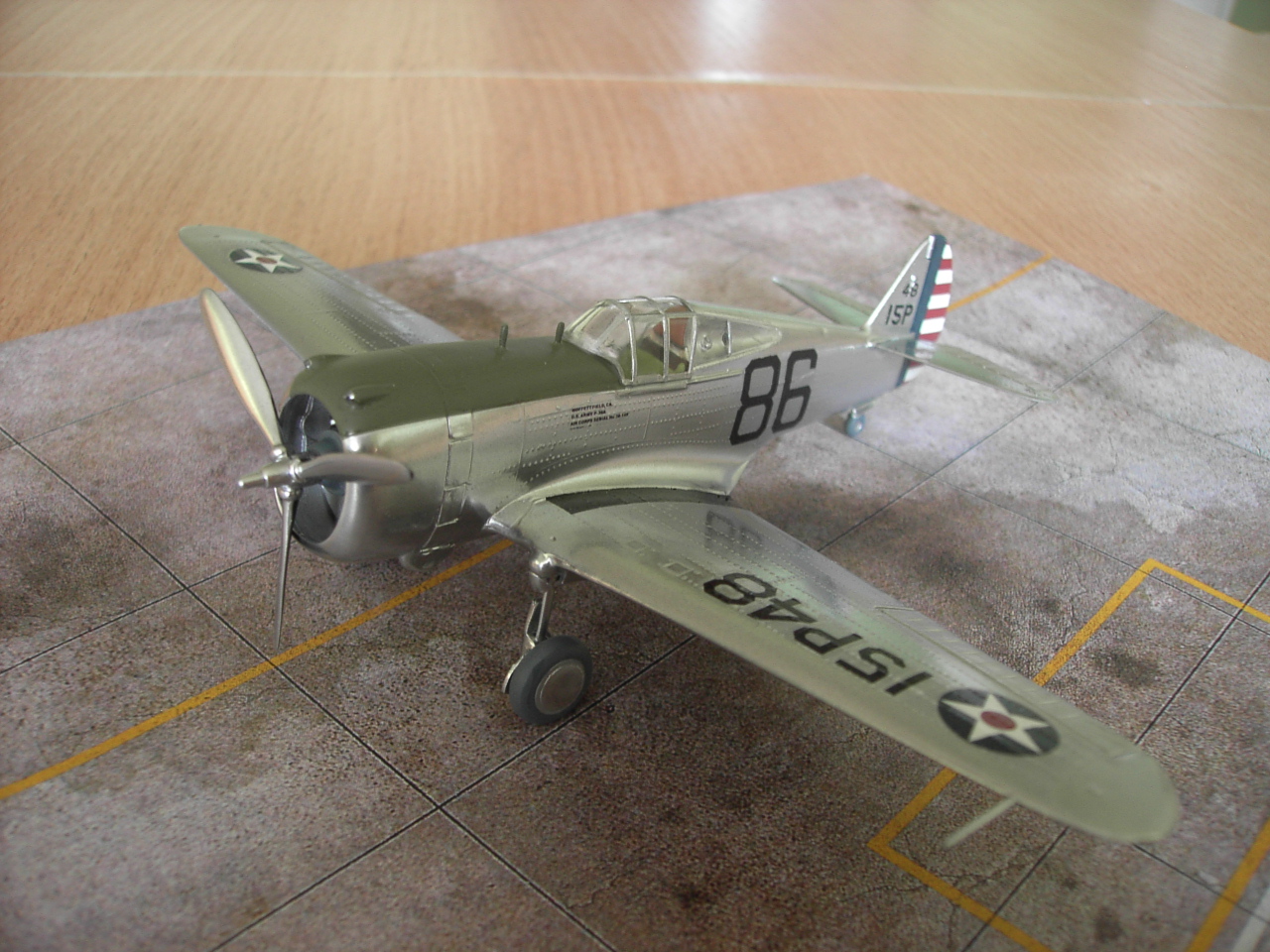 1/48 Scale Resin Upgrade Kit For P-36 Hawk - Fast Fix Cowl & Engine Detail Set (RESIN2detail 48221) 10 thumbnail image