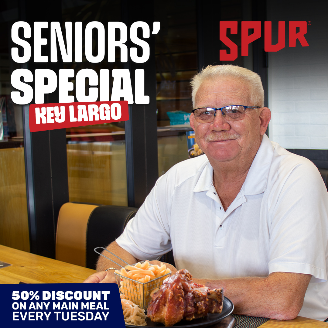 Celebrate your golden years... - Key Largo Spur Steak Ranch | Facebook