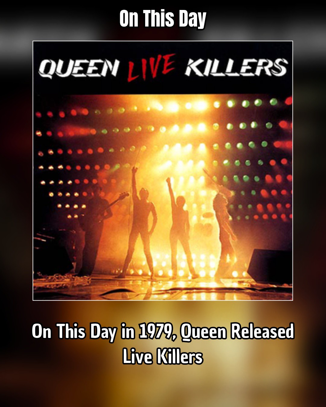Queen's classic 1979 live album 'Live Killers' has been repressed
