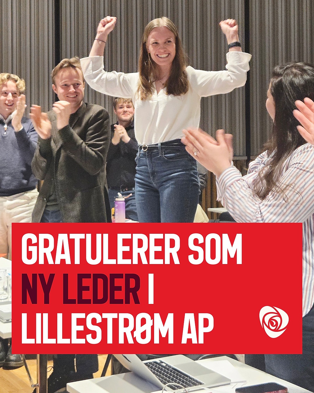 Lillestrøm - 🌹 Ny partileder i Lillestrøm Arbeiderparti! 🌹 På årsmøtet ...