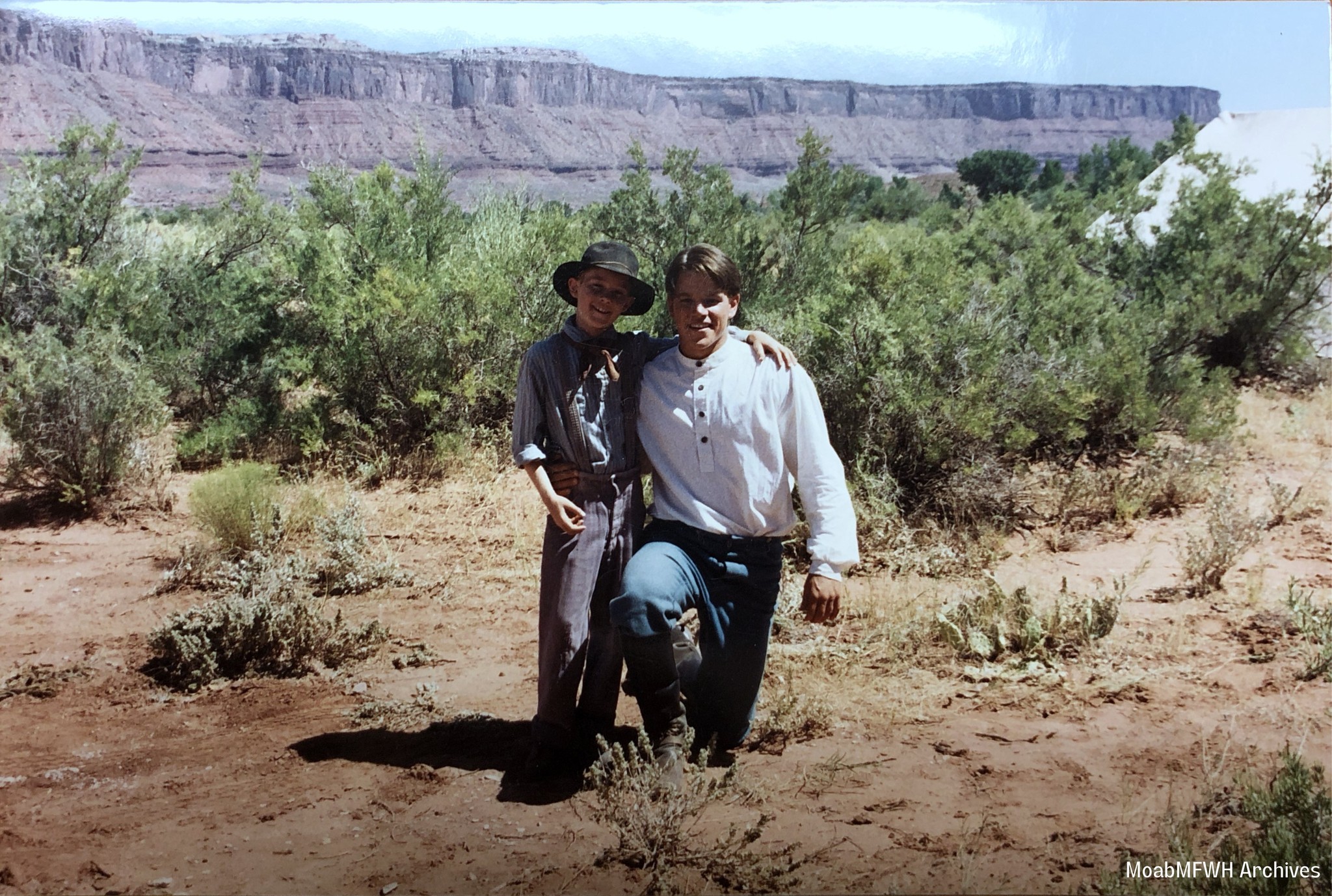 Moab - Happy birthday to Matt Damon! When he was just 22 years old ...