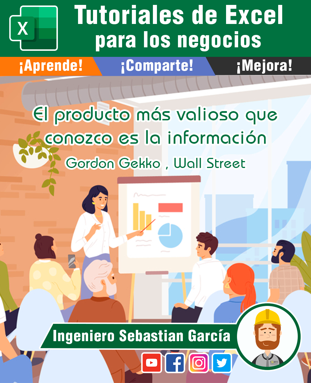 Ingeniero Sebastian García - Te invito a suscribirte al canal para que ...