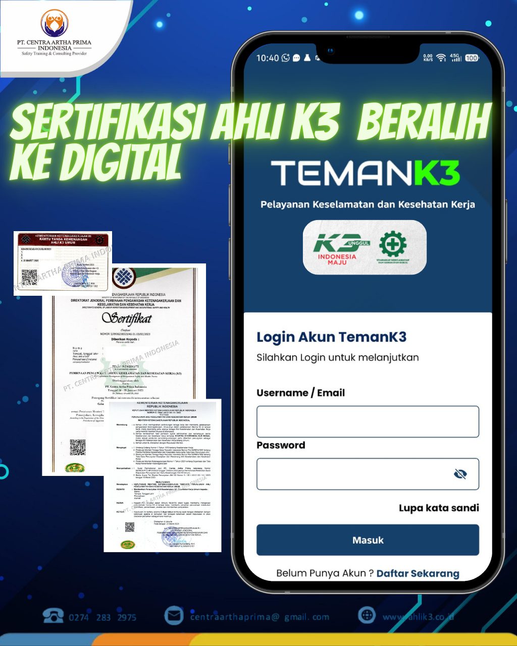 PT. Centra Artha Prima... - PT. Centra Artha Prima Indonesia