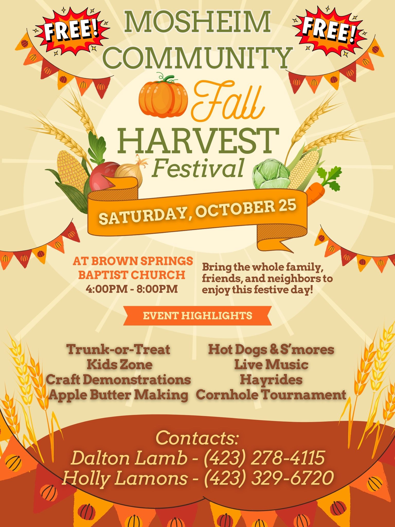Mosheim Community Harvest Festival