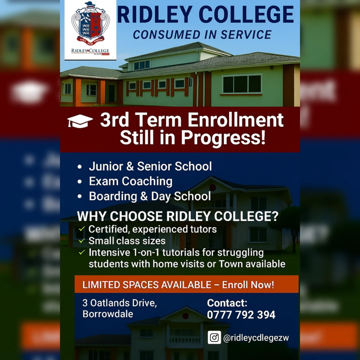 Ridley College Zw | Harare