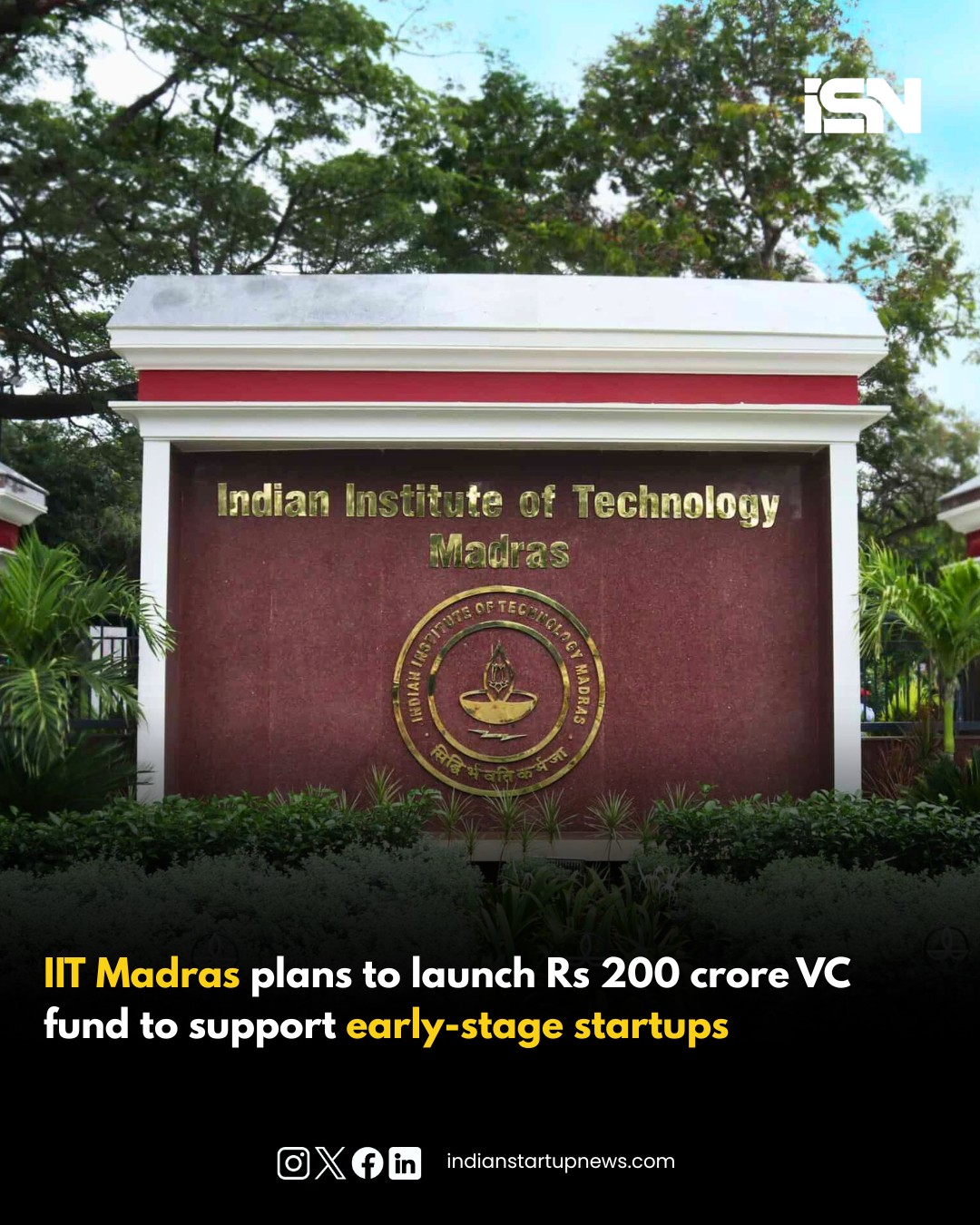 Indian - Indian Institute of Technology (IIT) Madras plans to launch a ...