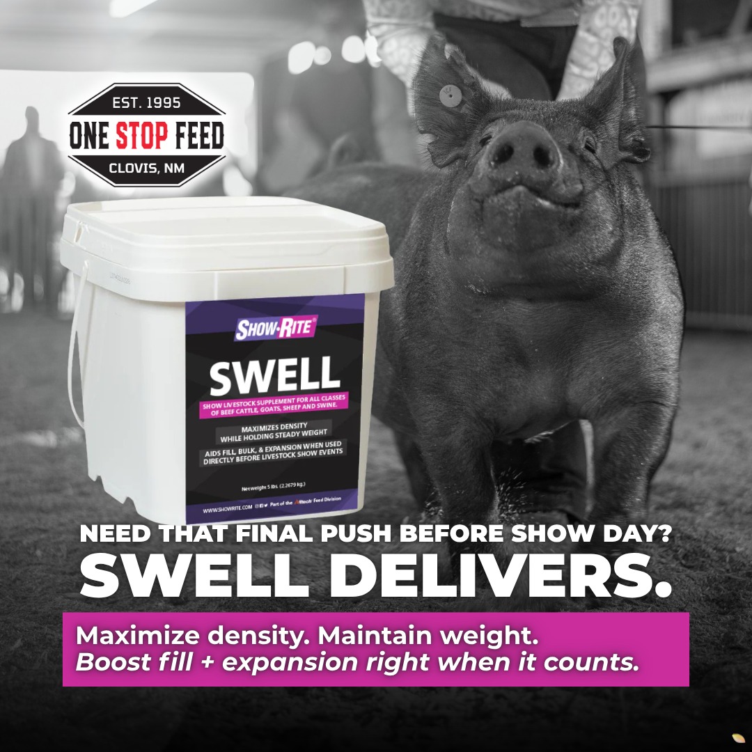 One-Stop - 🚀🐖 Need that last boost before show day? Show-Rite® Swell is ...