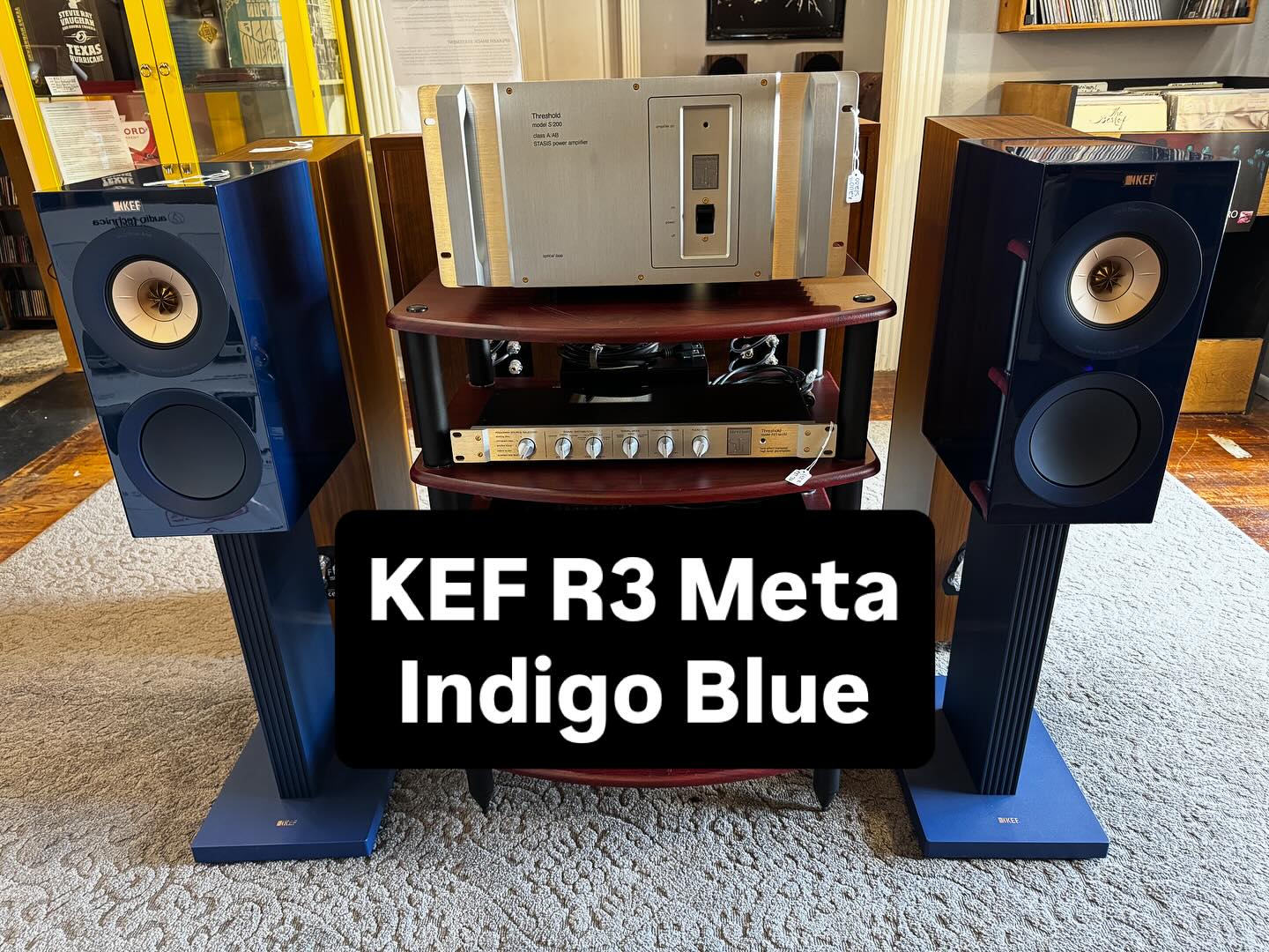Now available in the shop at an awesome discount. Kef R3 Meta with 