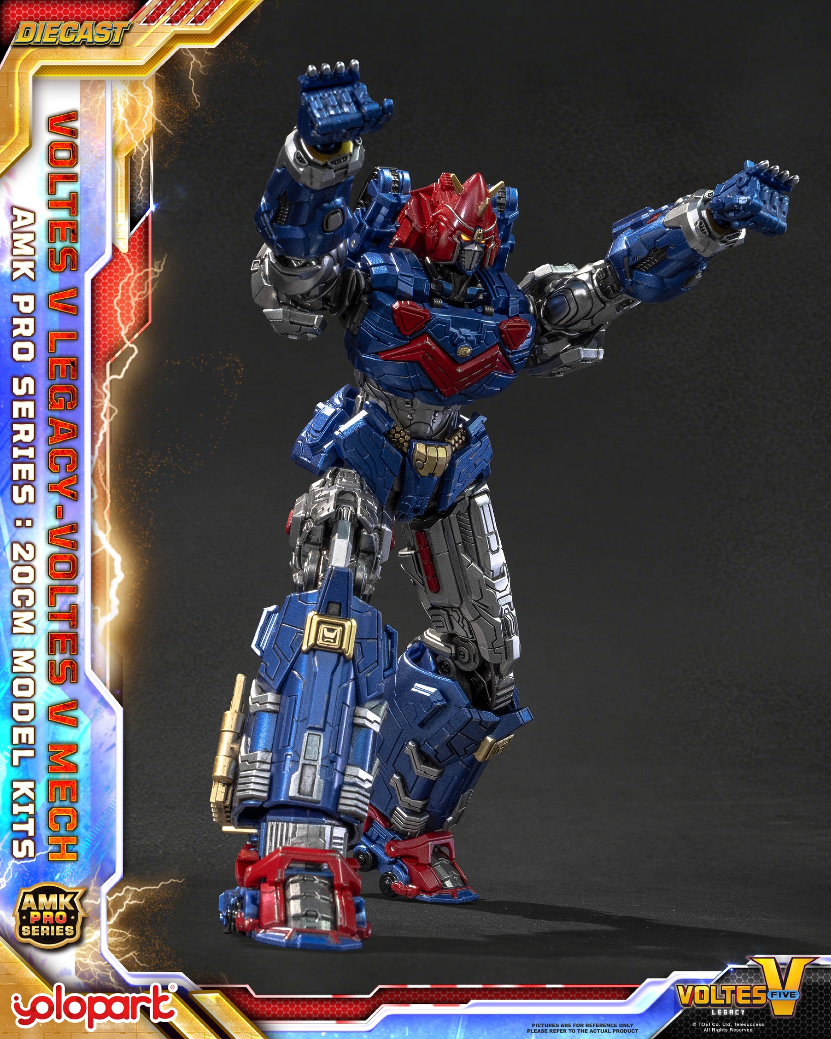 Voltes V Legacy toys by PopLife