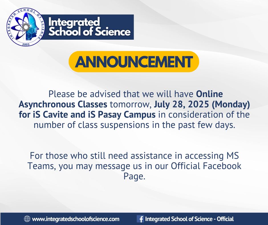 Integrated School of Science - Official