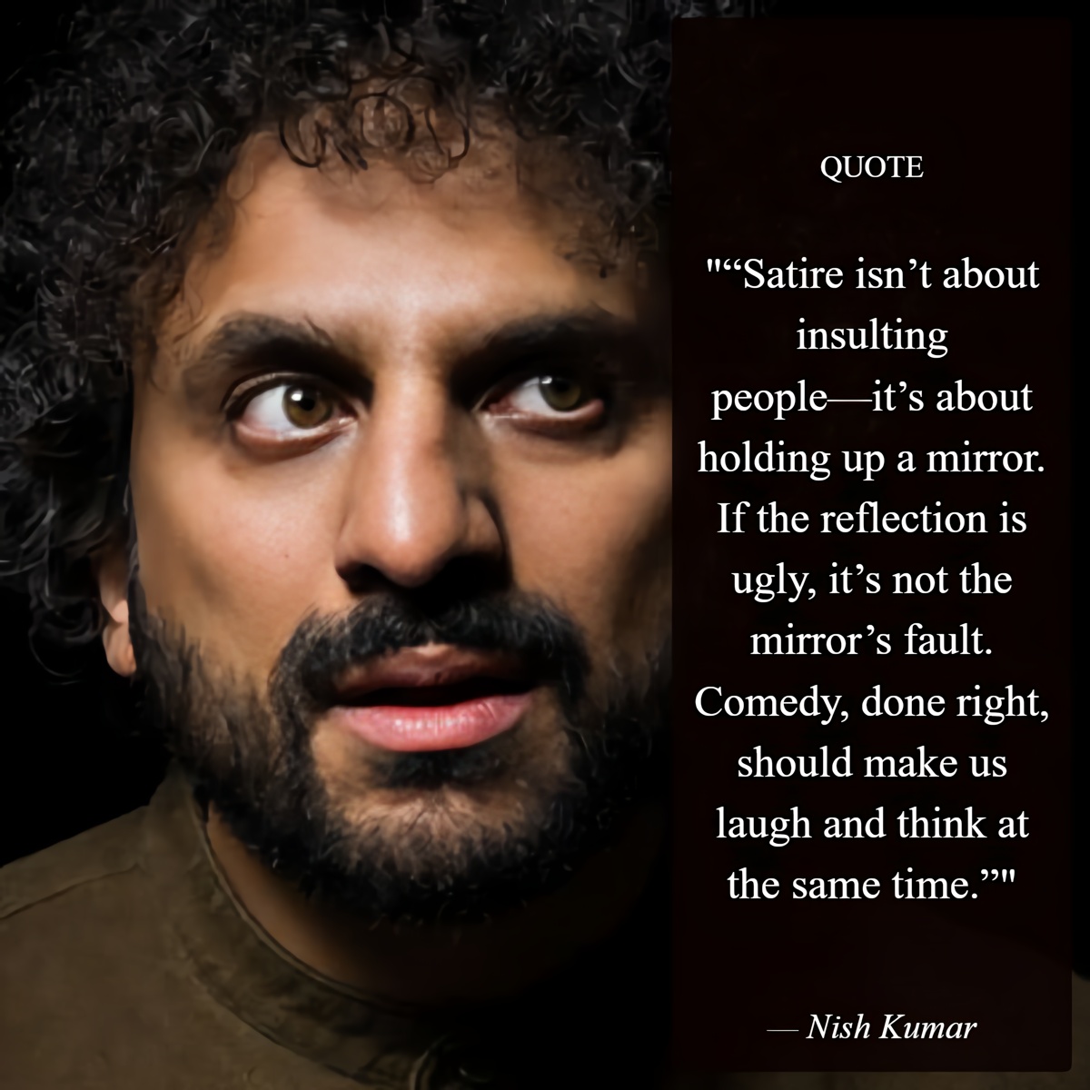 The Michael - Nish Kumar, born in London in 1985, is a comedian known ...