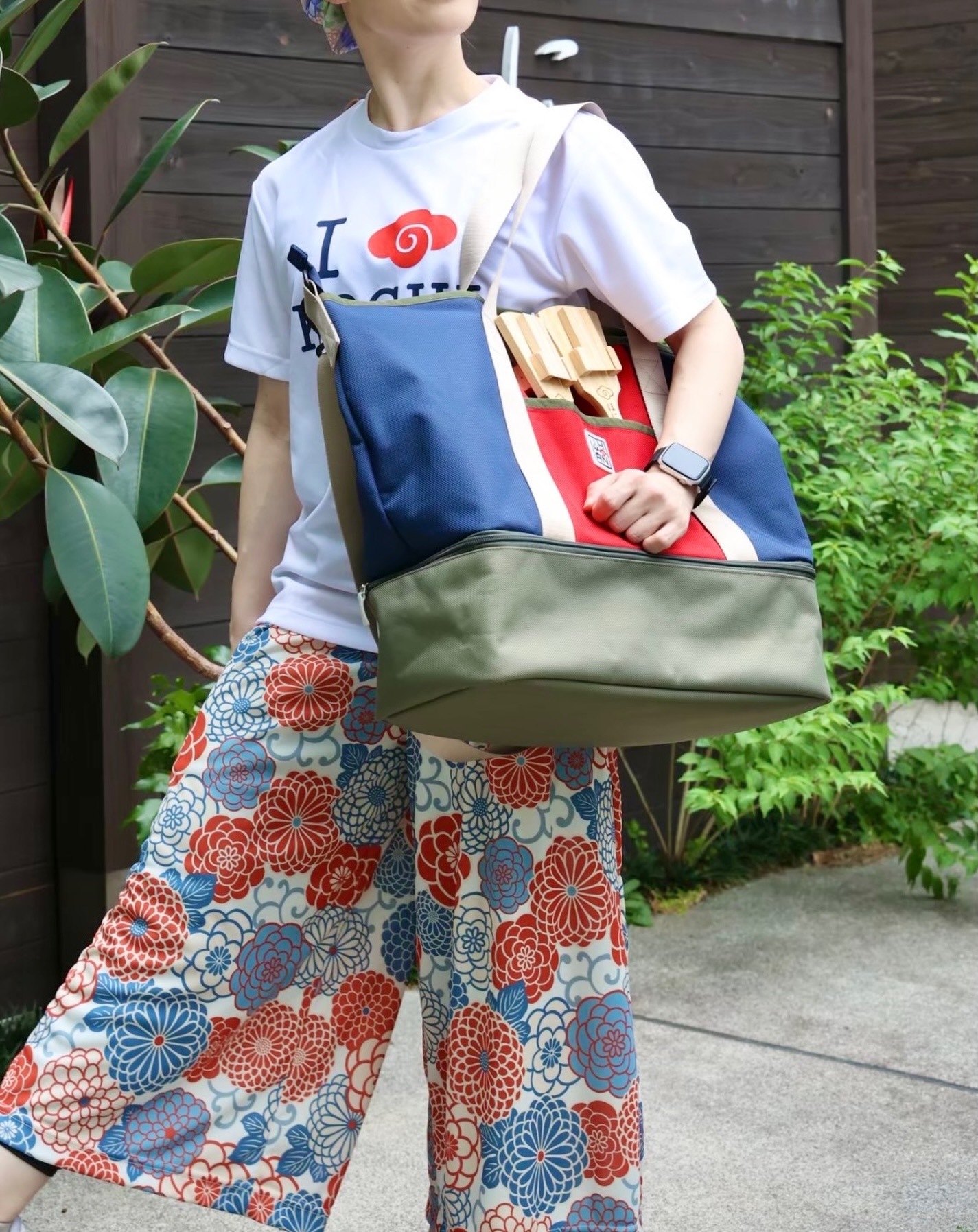 ほにや 高知 よさこい パンツ ズボン ボトムス 花柄 ほにや | Kochi-shi Kochi