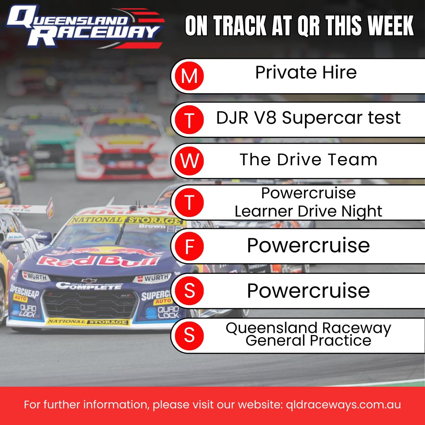 What’s On This Week at Queensland... - Queensland Raceway | Facebook
