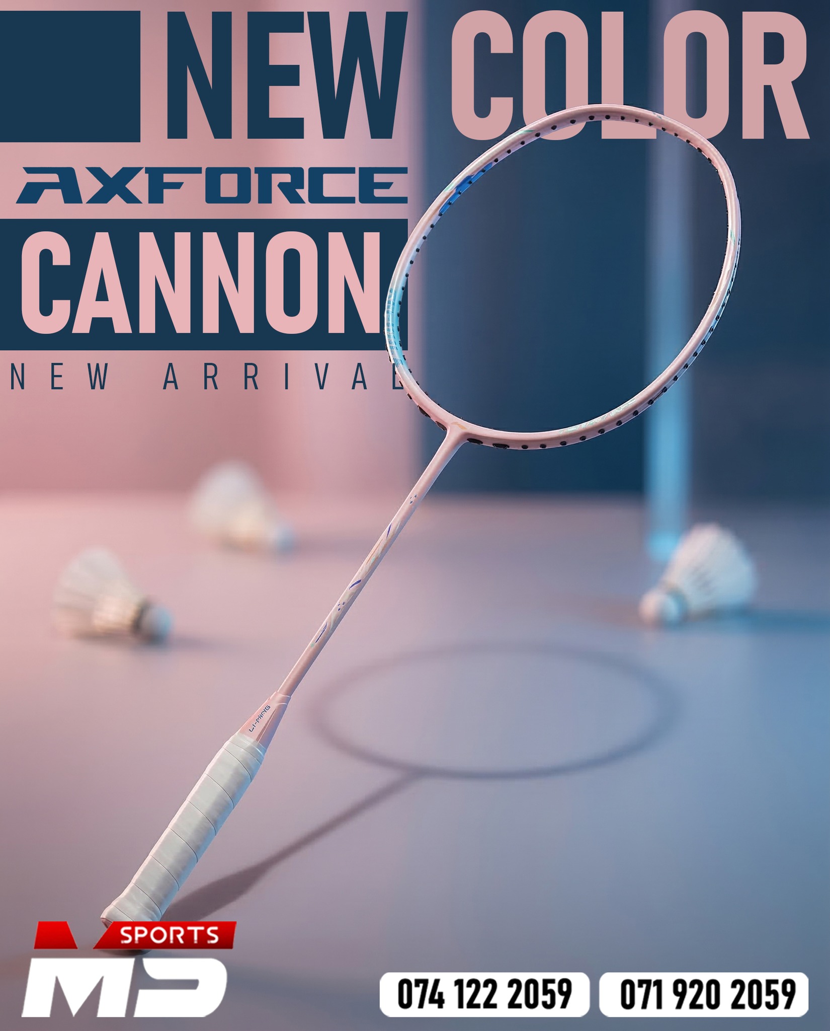 🏸✨ LI-NING AXFORCE CANNON – NEW COLOR ✨🏸 Introducing the new
