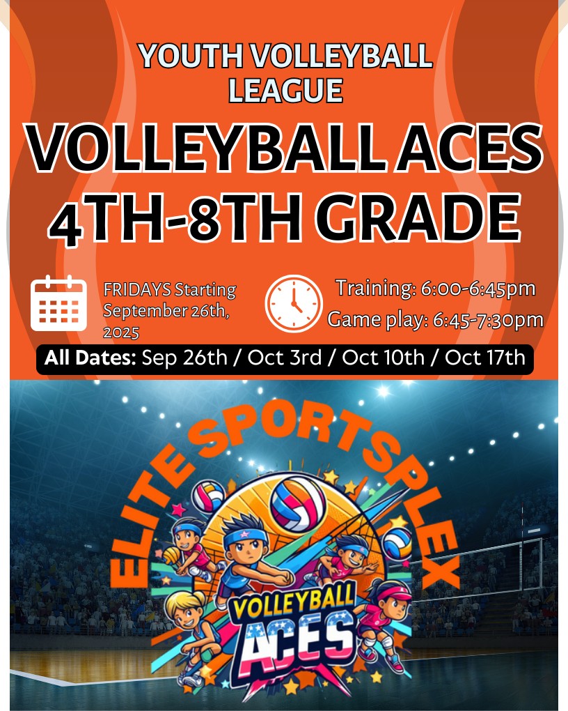 Elite - 📢 Calling All Young Volleyball Stars! 🏐 🔥 Elite Sportsplex is ...