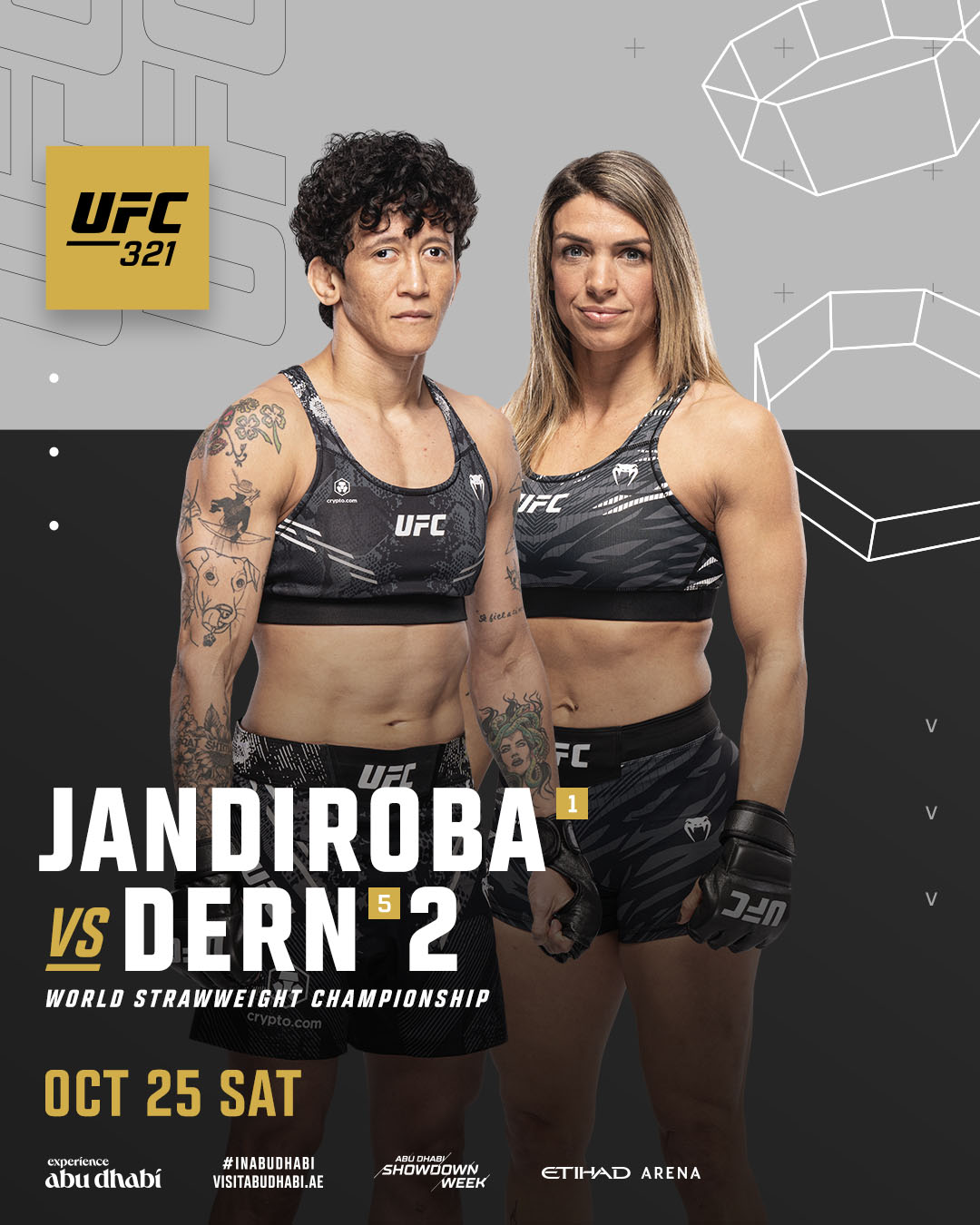 UFC - Adding more heat to #UFC321 👀 Virna Jandiroba vs... | Facebook