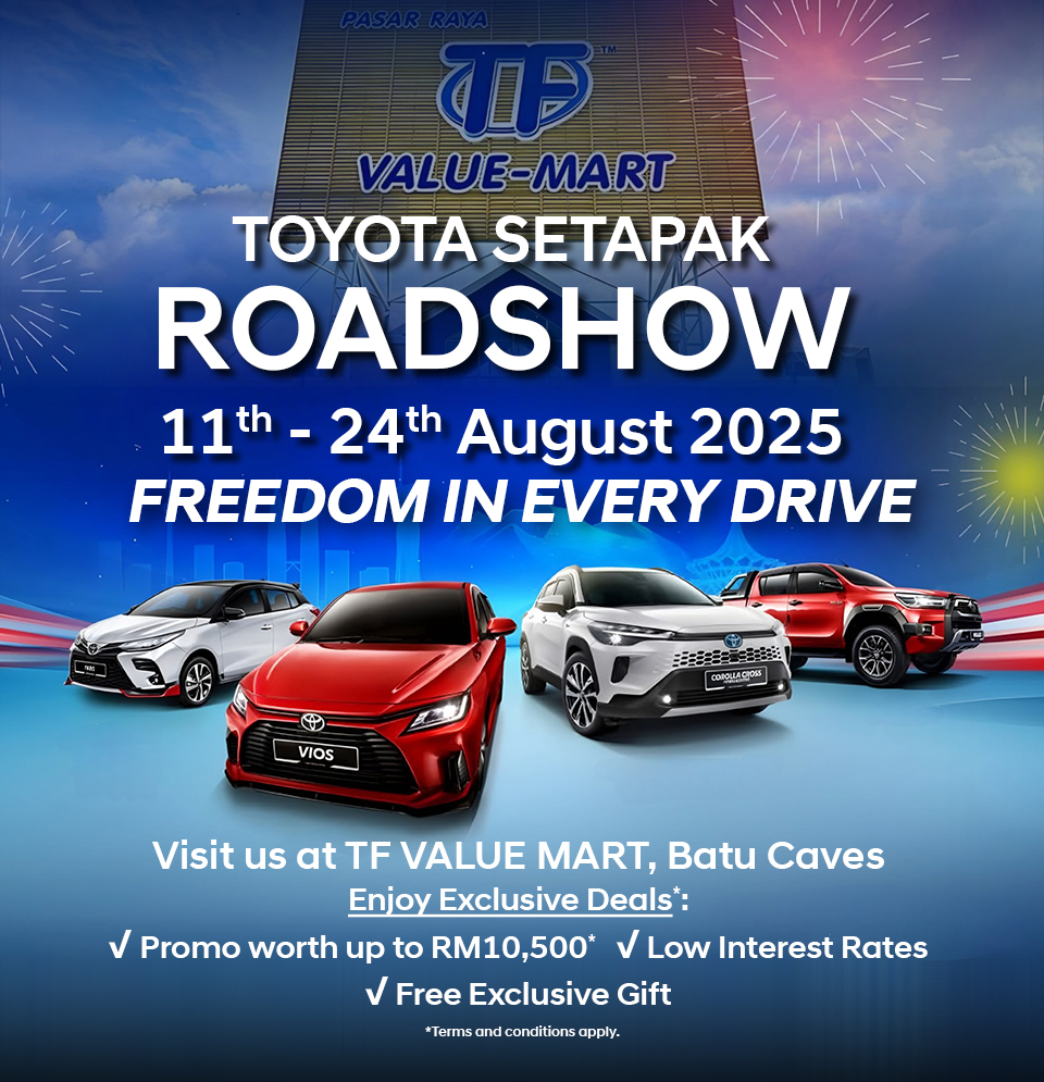 Toyota - 🚗 𝐄𝐱𝐜𝐥𝐮𝐬𝐢𝐯𝐞 𝐃𝐞𝐚𝐥𝐬 𝐀𝐰𝐚𝐢𝐭 𝐘𝐨𝐮 𝐚𝐭 𝐭𝐡𝐞 𝐓𝐨𝐲𝐨𝐭𝐚 𝐒𝐞𝐭𝐚𝐩𝐚𝐤 𝐑𝐨𝐚𝐝𝐬𝐡𝐨𝐰! 🌟 ...