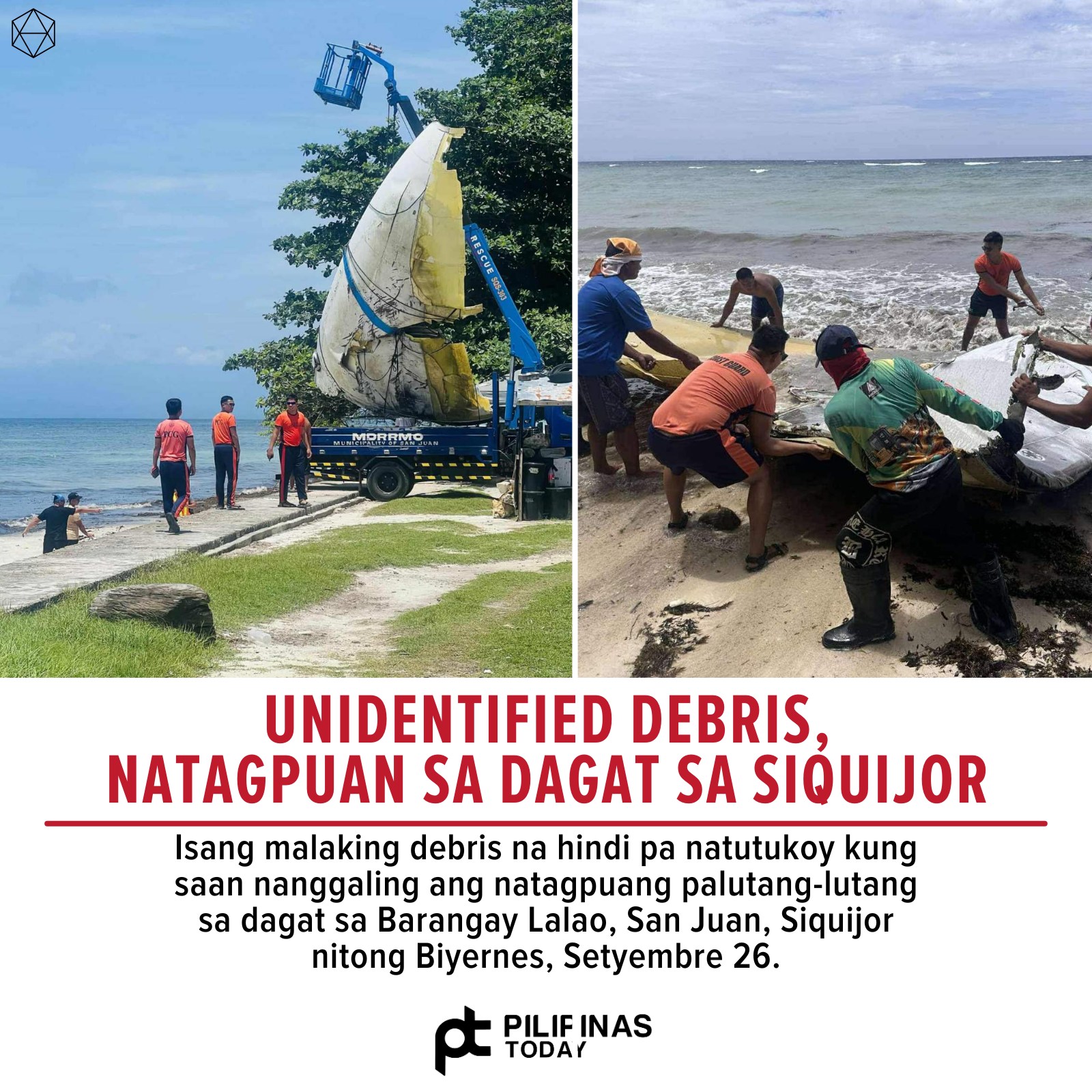 Pilipinas - Ayon sa Coast Guard Station Siquijor, tinatayang 10 ...