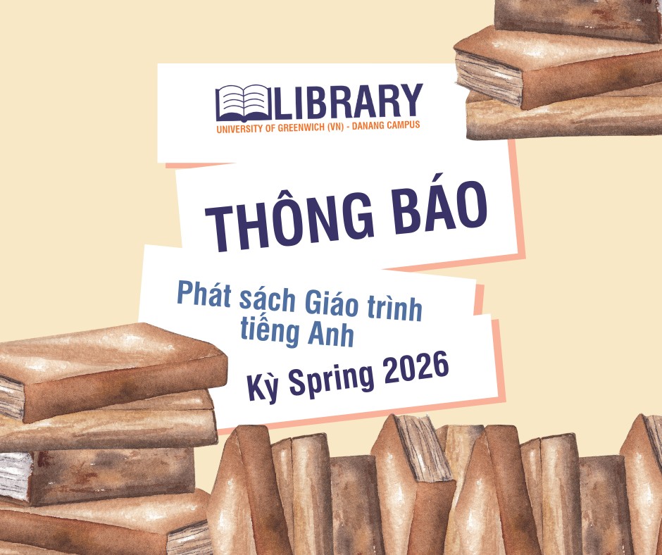 Library - [ THÔNG BÁO THÔNG TIN PHÁT SÁCH KỲ SPRING 2026] Các bạn Sinh ...
