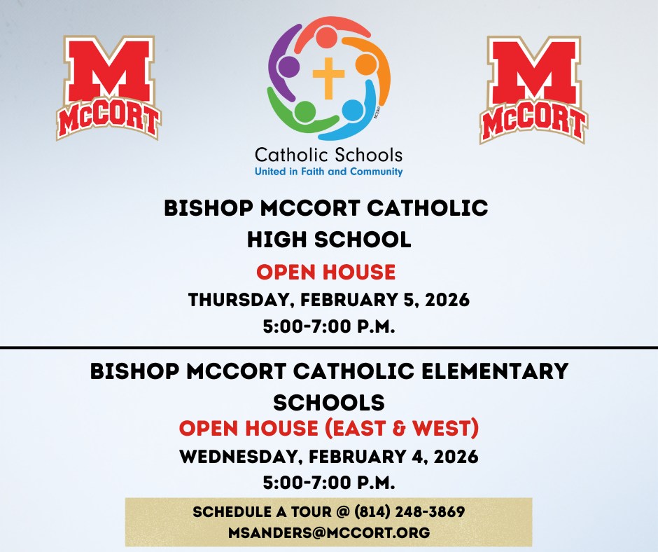 Bishop McCort... - Bishop McCort Catholic High School