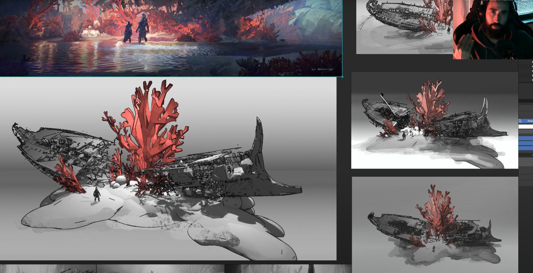 IAMAG - Get behind the scenes of the creation of 'Coral Wreck Ship ...