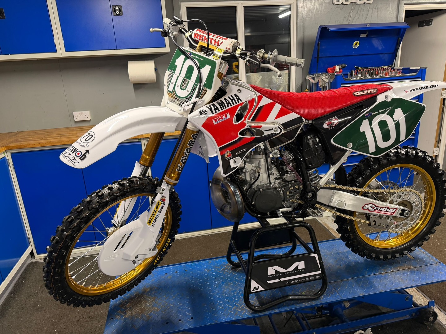 トミー It just 7 days time someone will win this Yamaha YZ250 that's was