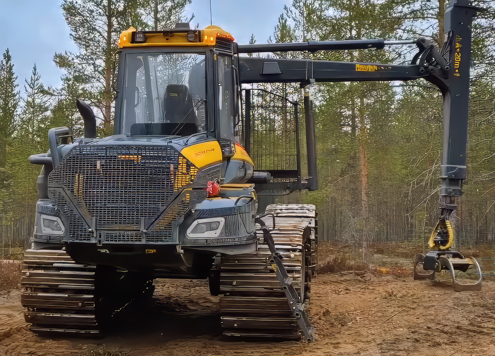 Janne - Ponsse Buffalo . . . . . #forestryequipment #komatsu #wood # ...