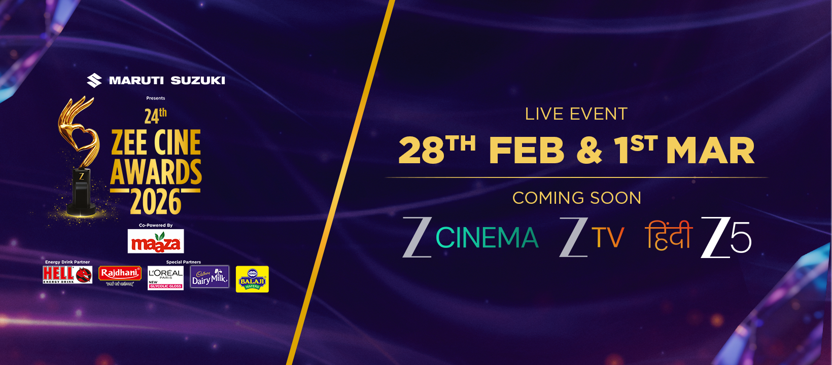Zee Cine Awards - Zee Cine Awards updated their cover photo.