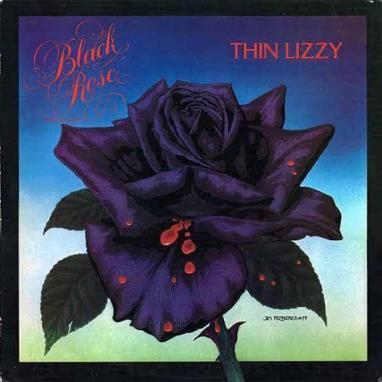THIN LIZZY BLACK ROSE CD GARY MOORE サイン入 Thin Lizzy - Black