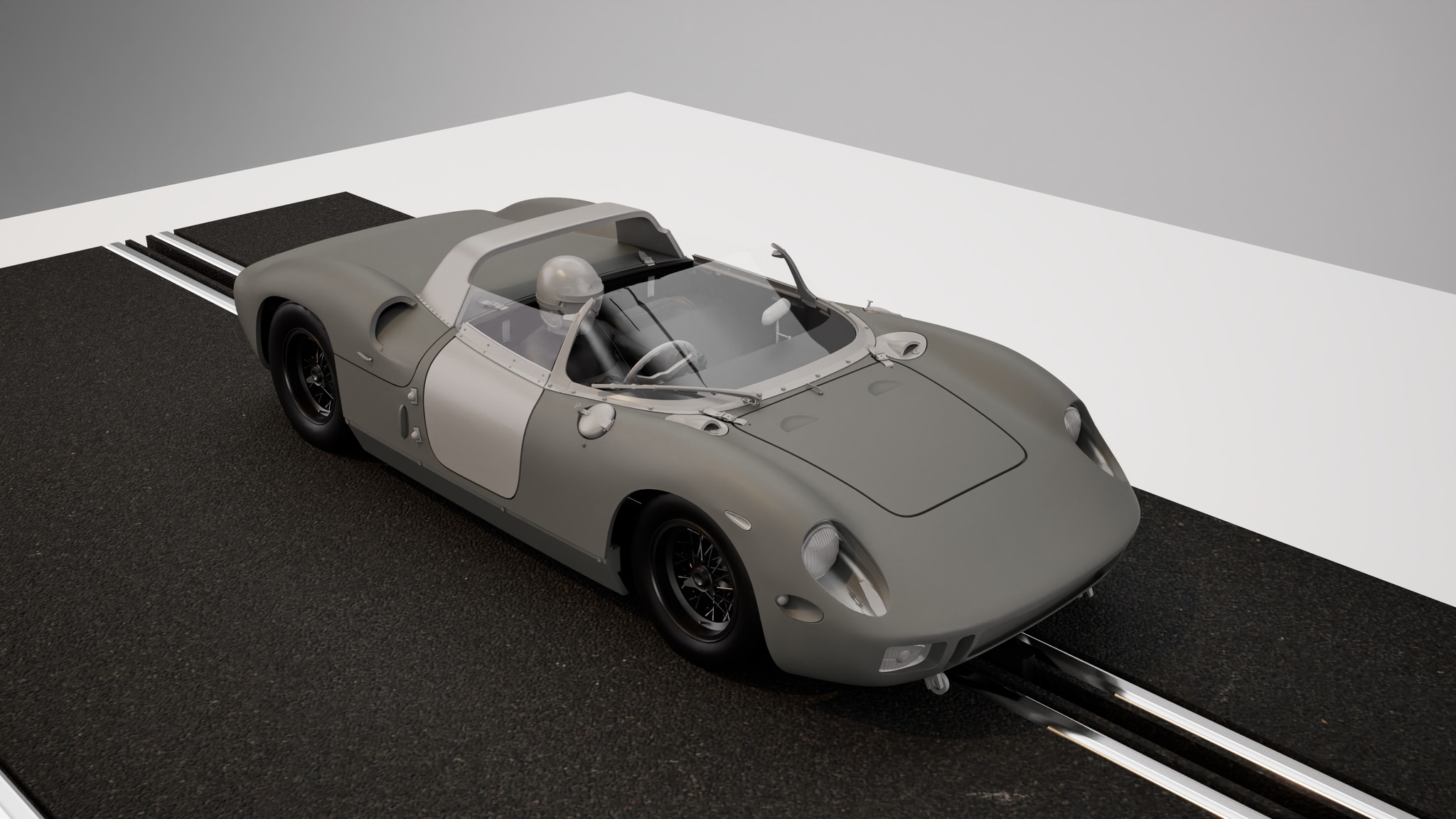 Il Tempo Gigante, a replica of the Pinchcliffe Grand Prix car