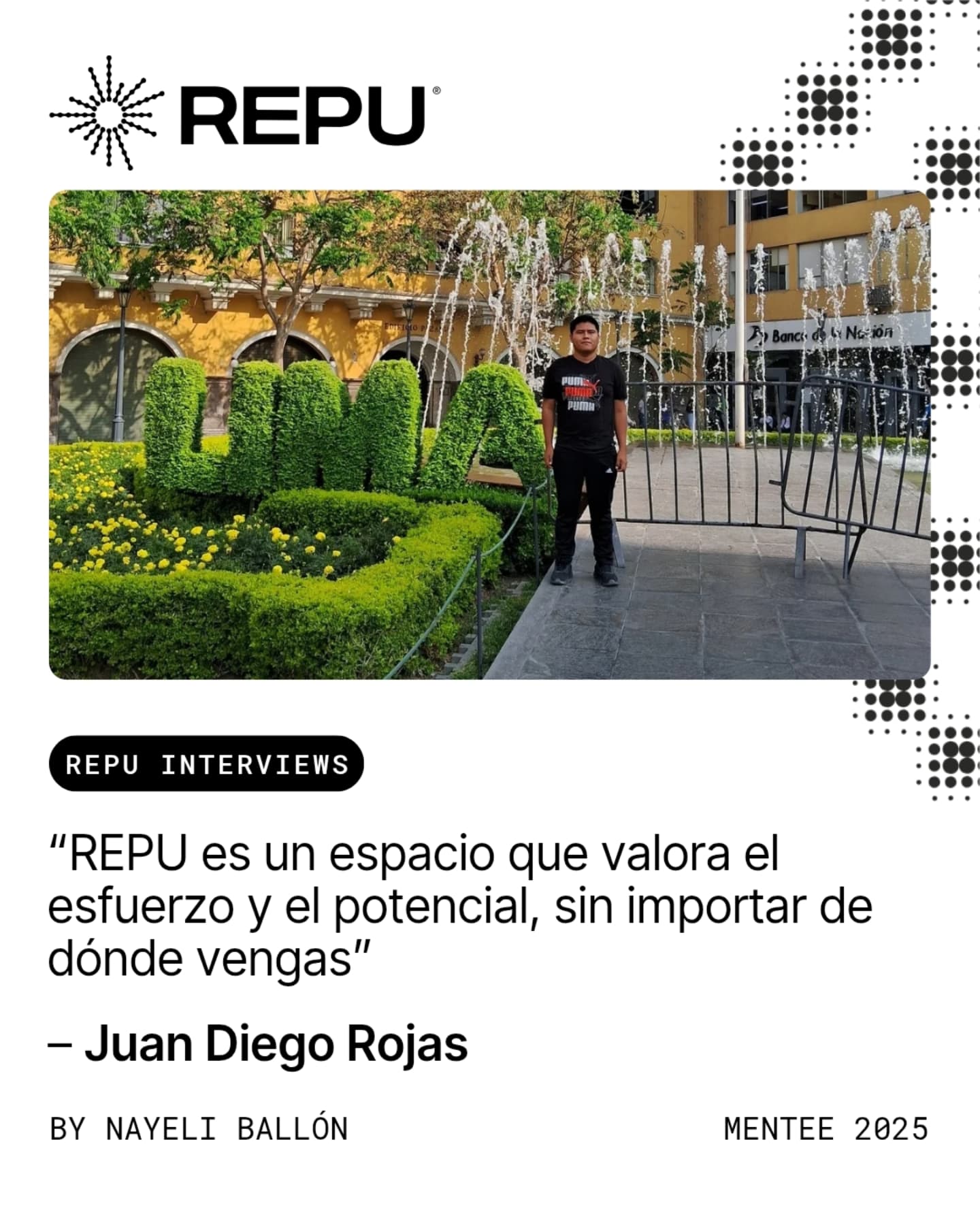 REPU - Research Experience for Peruvian Undergraduates