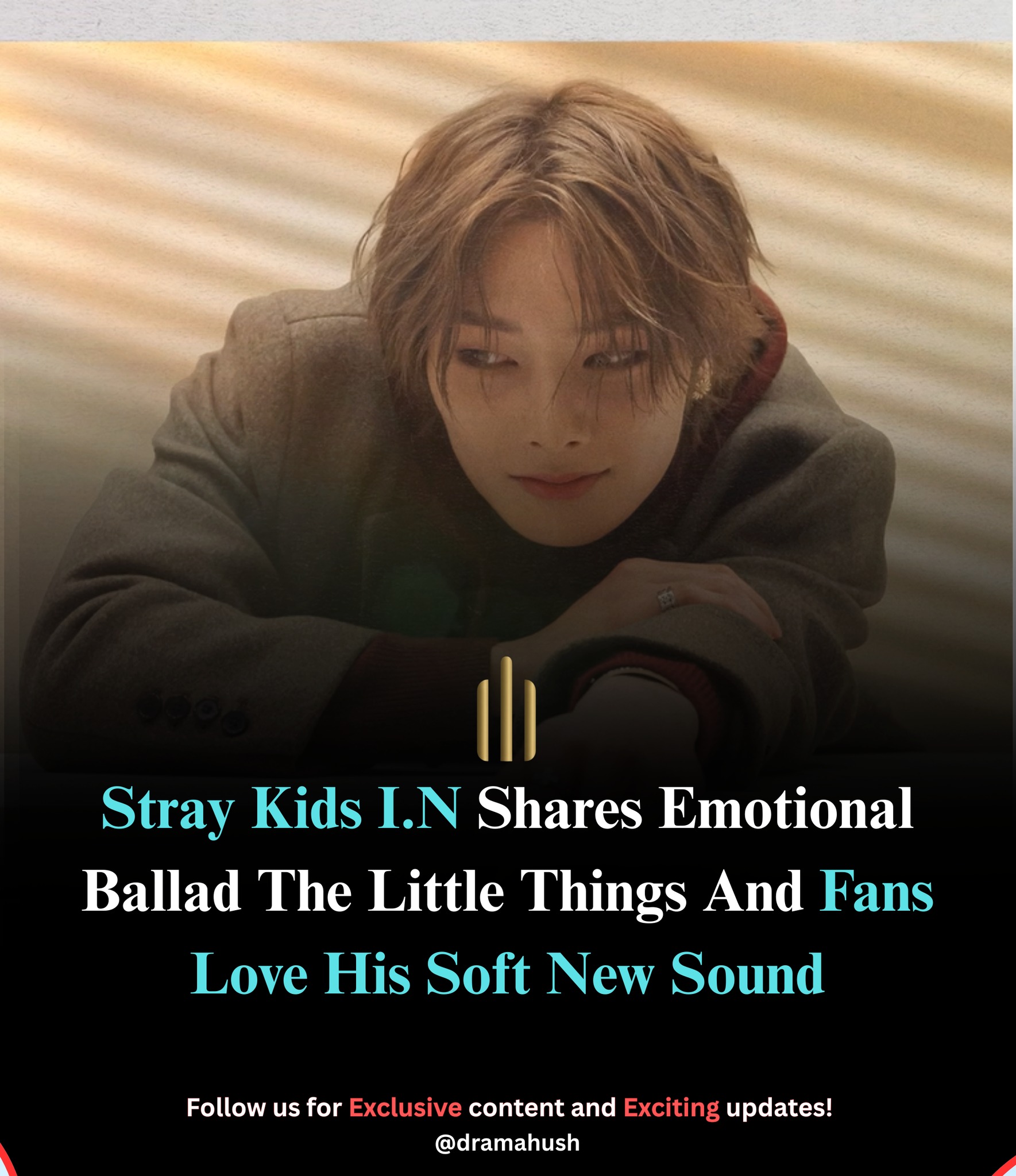 Stray Kids member I.N has released the official audio music video