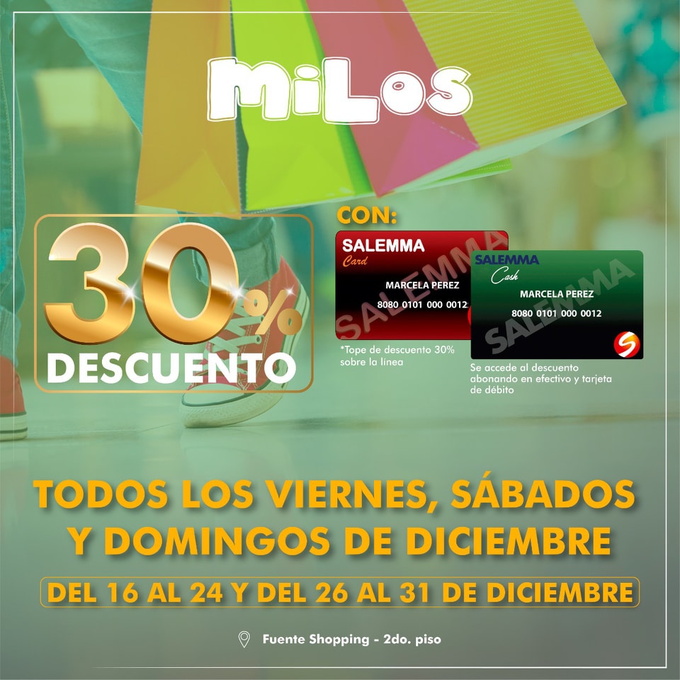 Milos - 🔥Tu Promo Favorita esta vigente Hasta el 31 de...