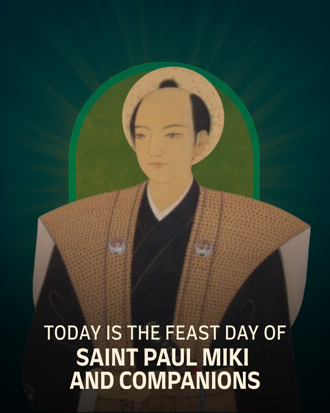 Immaculate - Today is the feast day of Saint Paul Miki and Companions ...