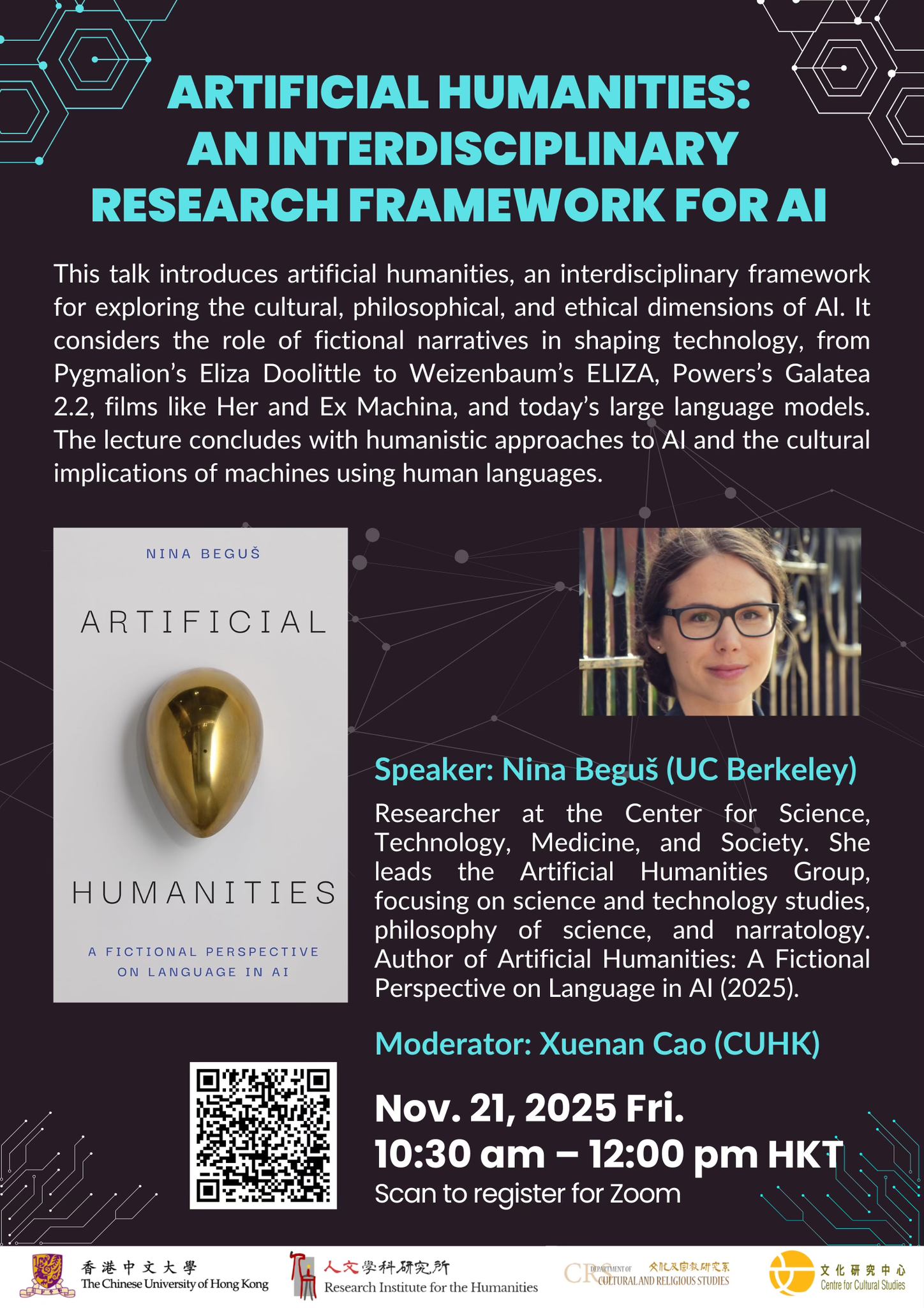 Artificial Humanities: An Interdisciplinary Research Framework for AI