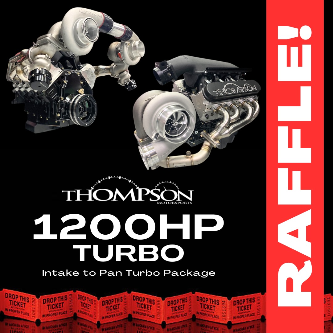 Thompson - 2026 Turbo Motor Raffle‼️ This build consists of an Aluminum ...