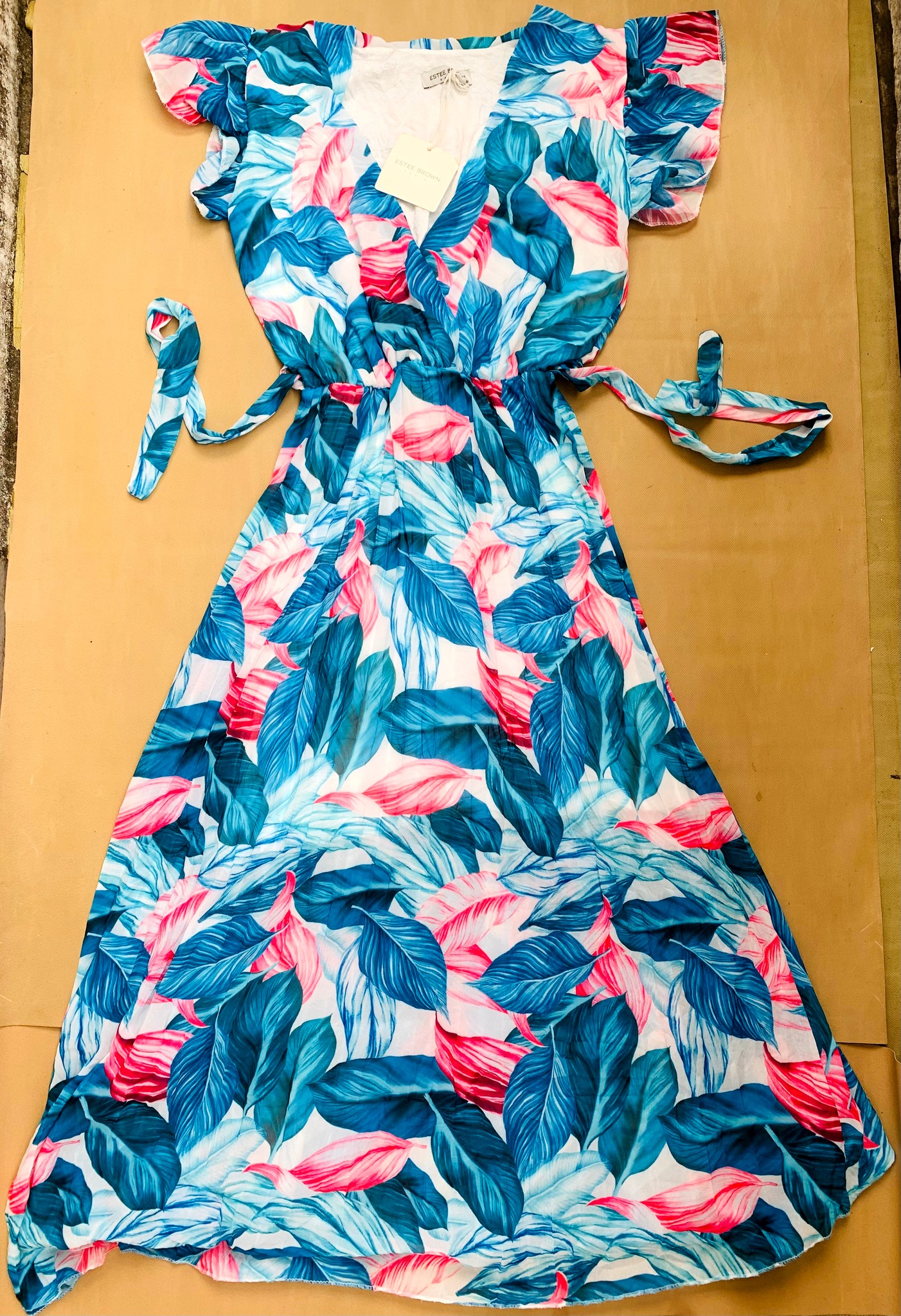 Robe Femme H&M Taille M - Multicouleur - Longueur Mollet - Occasion Très Bon État
