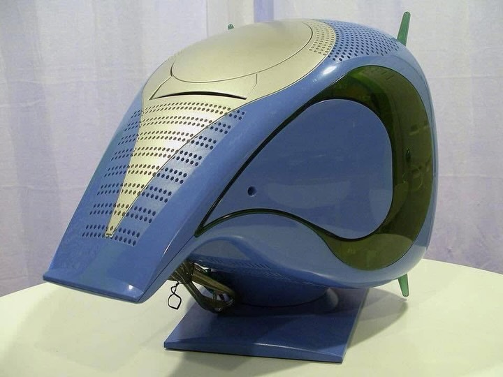 This 14” TV from 2000 was sold only in Japan and included a built