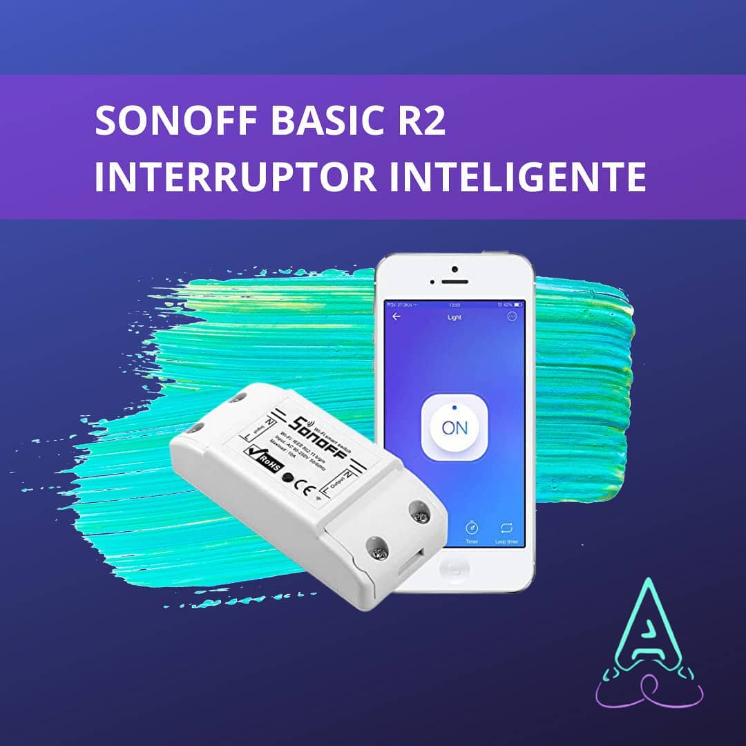 Automatus Store - Sonoff Basic R2 Este relé wifi vai...