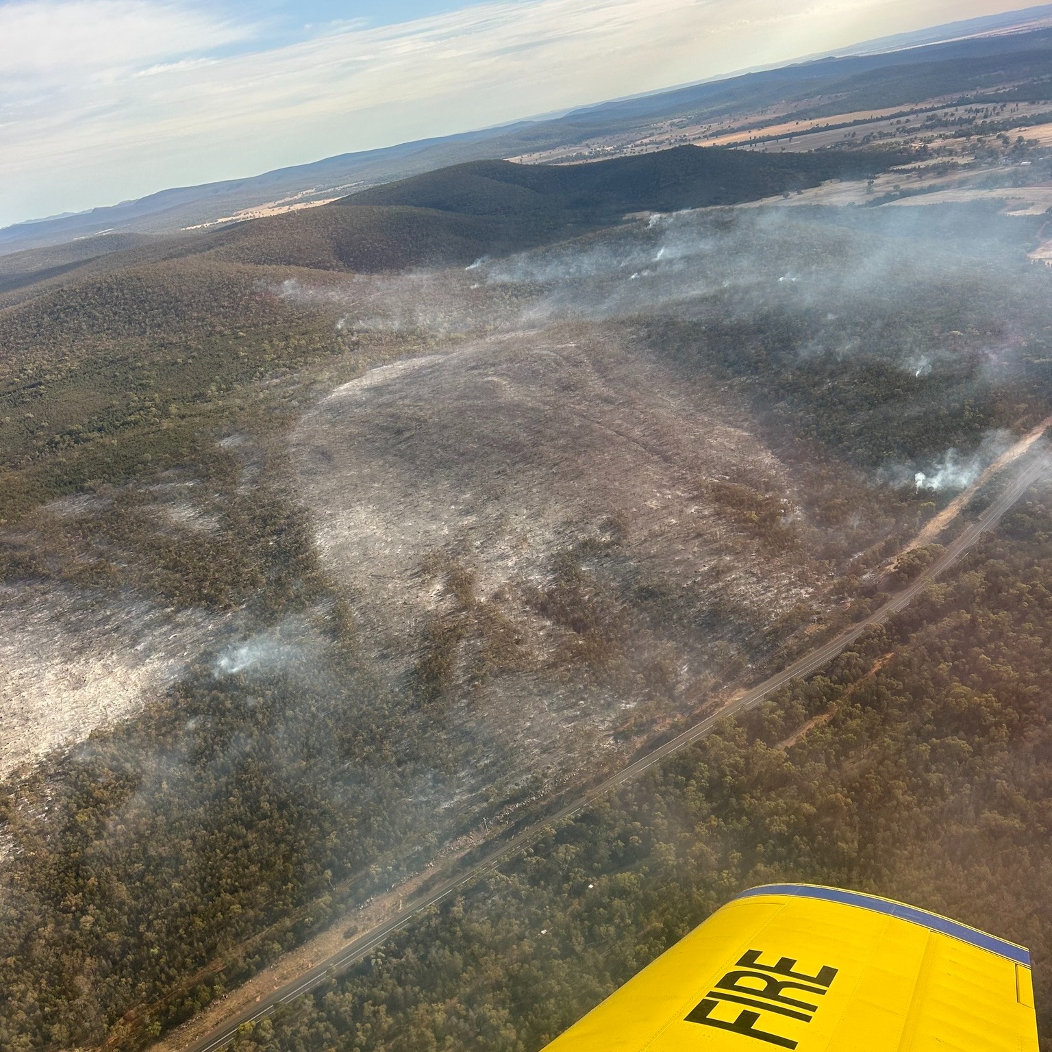 The fire at Sims... - NSW Rural Fire Service - MIA District | Facebook