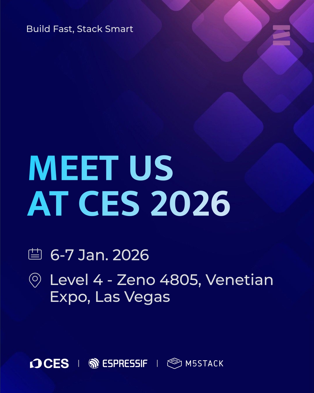 M5Stack - 🚀Meet M5Stack at CES 2026! M5Stack is heading to #CES 2026 ...