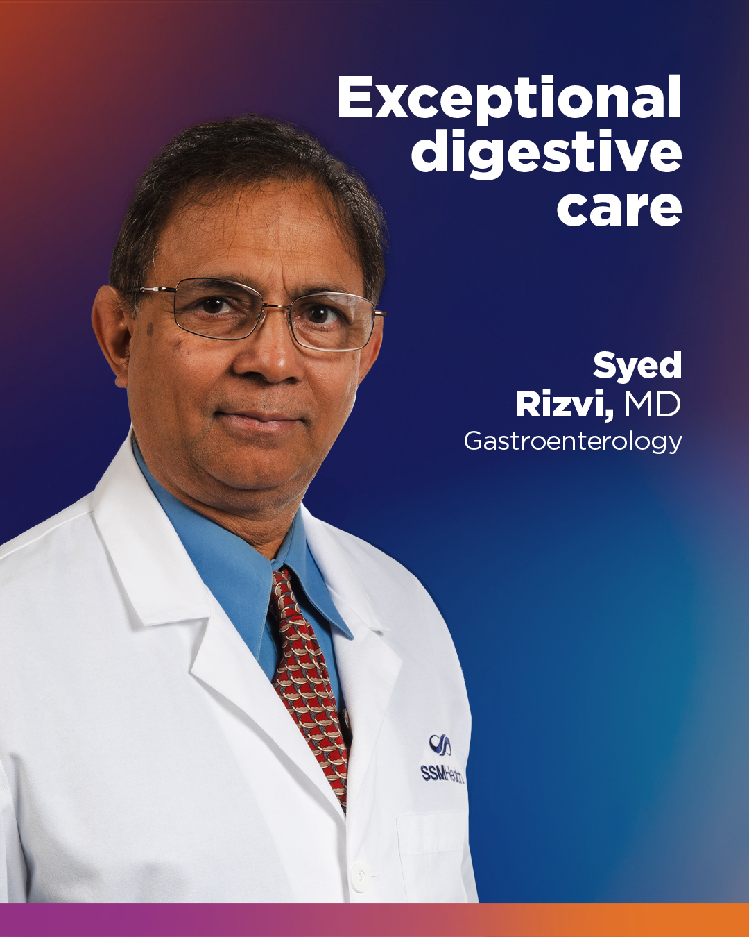 SSM - Meet Dr. Syed Rizvi, one of our newest gastroenterologists in ...