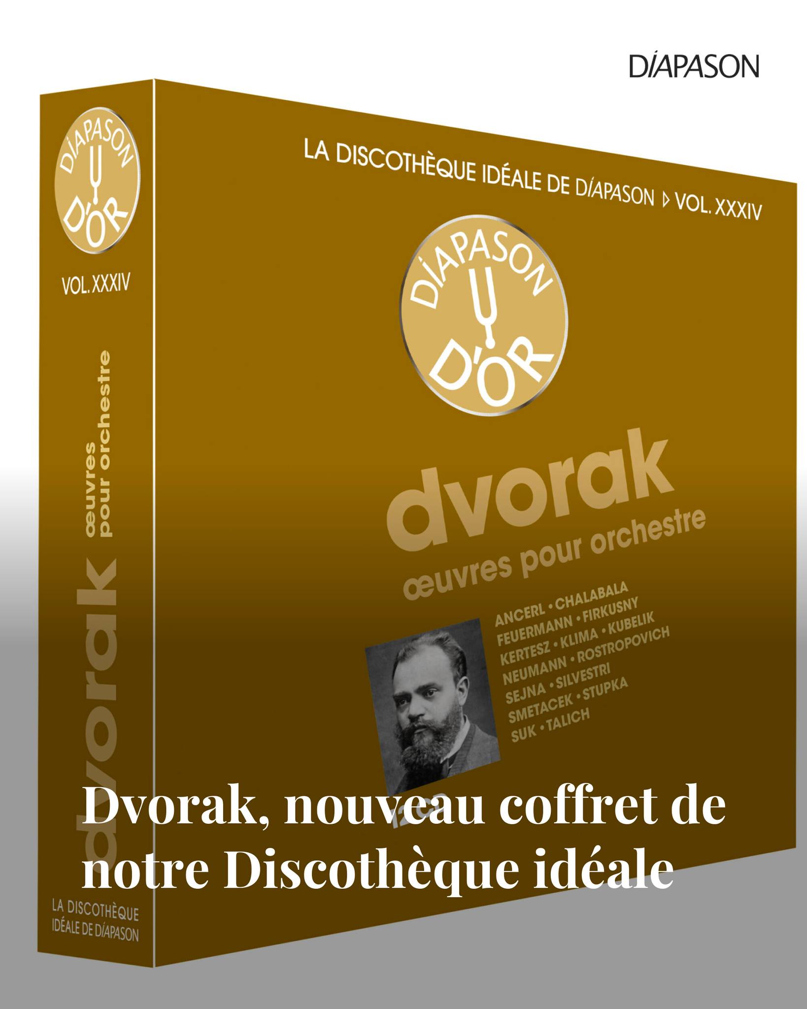 Diapason - Mêlant raretés et chefs-d’œuvre attendus d’Anton Dvorak, c ...