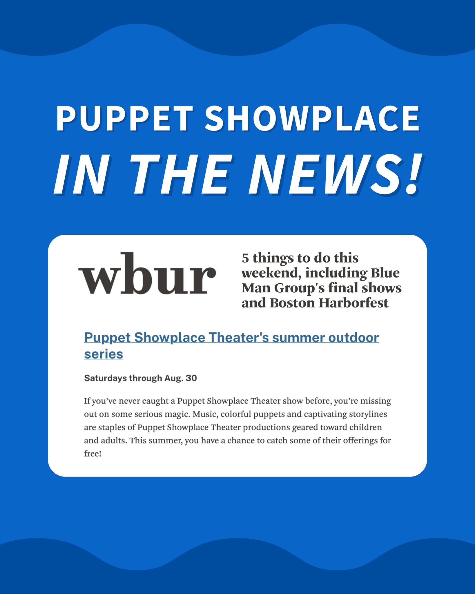 Puppet Showplace Theater added... - Puppet Showplace Theater