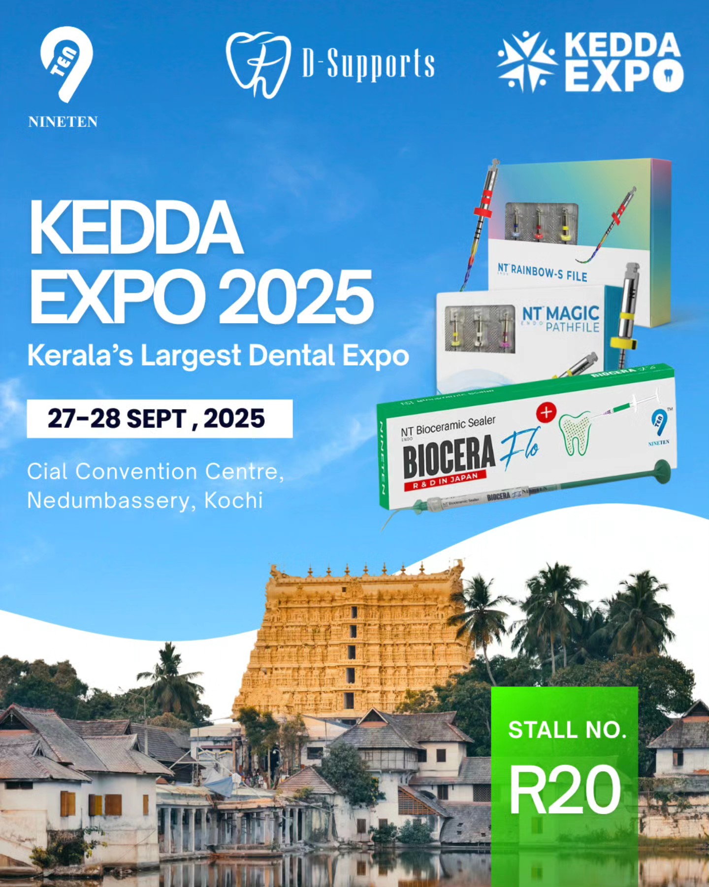 NineTen Dental - 📢 KEDDA EXPO 2025 – Kerala’s Largest... | Facebook