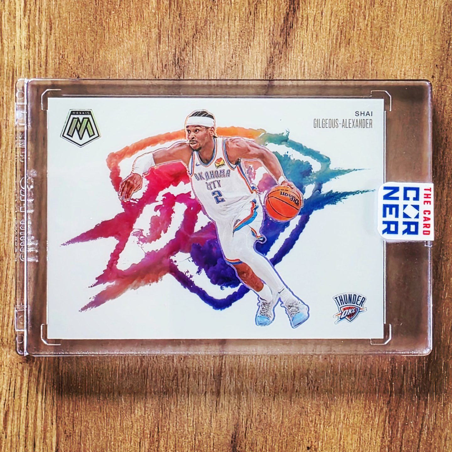 2024-25 Panini Mosaic Color Blast SSP - Shai Gilgeous Alexander 
