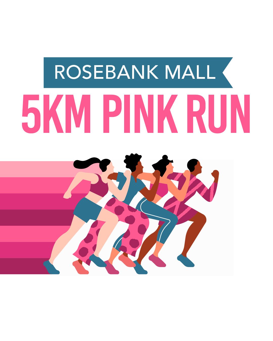 Joburg.co.za - Step into pink with the Rosebank Mall 5KM Pink Run! 🌸 ...