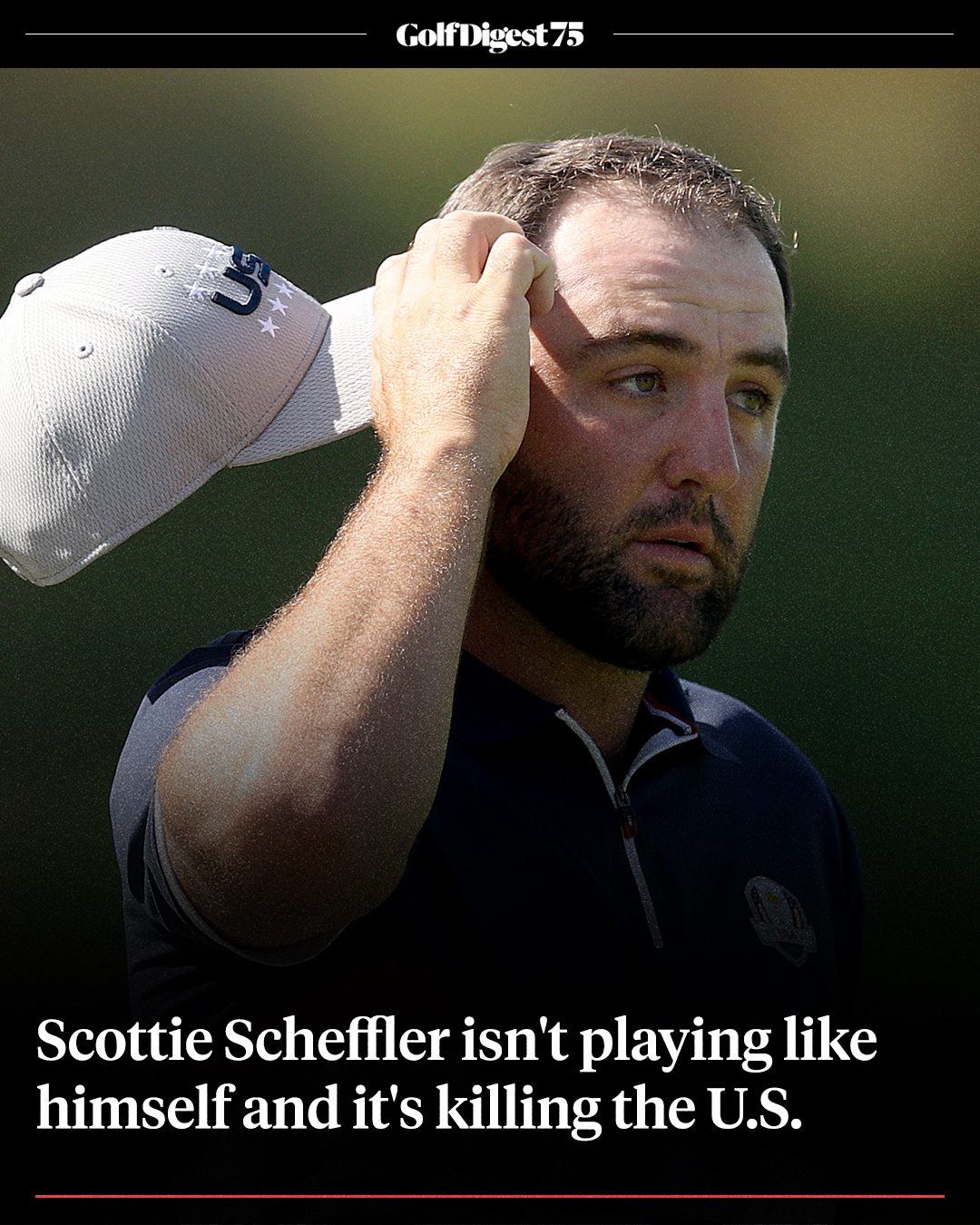 Golf - Why is the World No. 1 0-2 this week and staring down a team ...