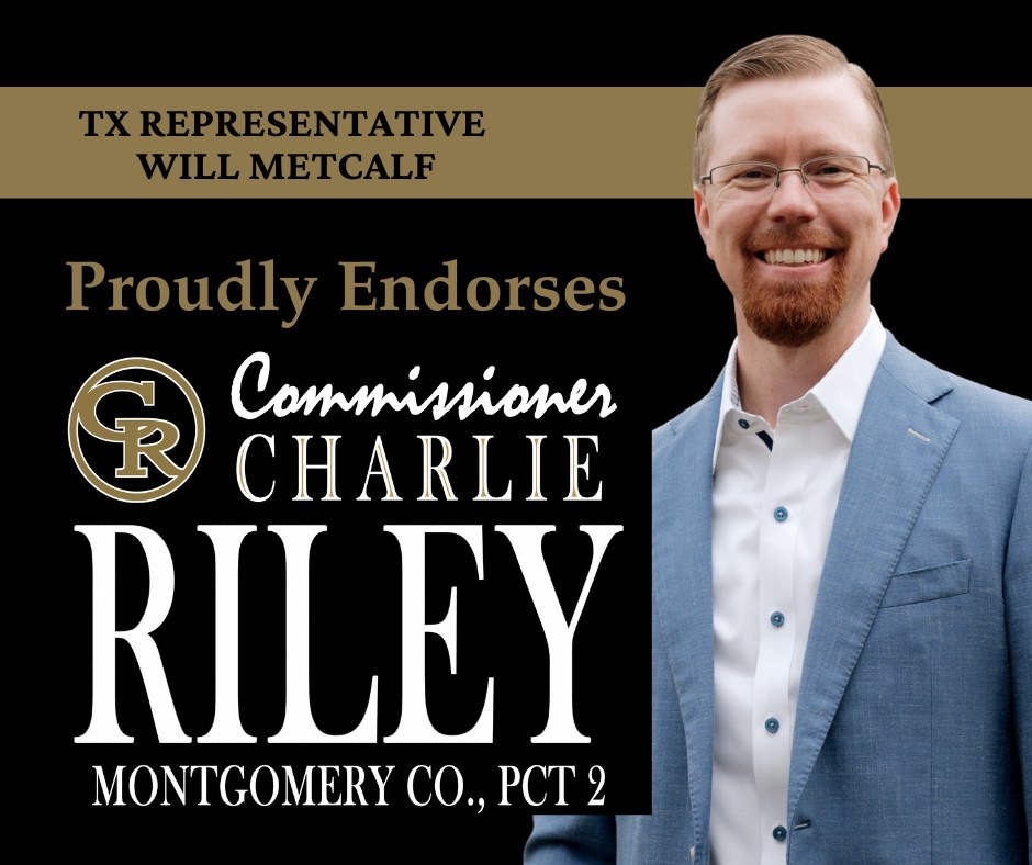 Commissioner - 🚨TEXAS HOUSE REPRESENTATIVE WILL METCALF ENDORSES ...